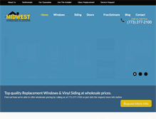 Tablet Screenshot of mymidwestwindows.com